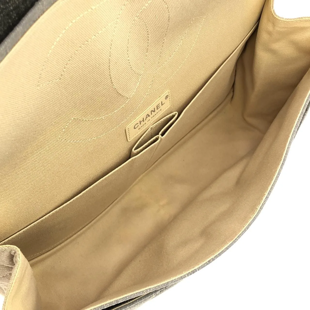 CHANEL 37591 Shoulder Denim Black Denim Rank A - Thumbnail 7