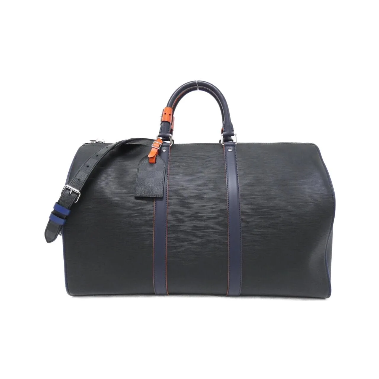 LOUIS VUITTON Keepall M51462 Boston Damier Navy