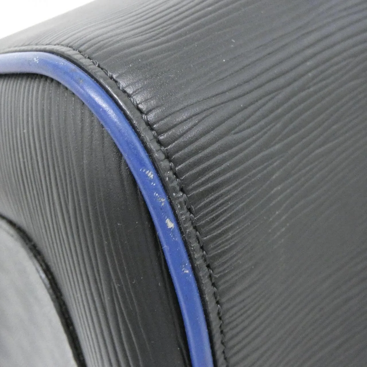 LOUIS VUITTON Keepall M51462 Boston Damier 深藍色 Damier 中古品A - 縮圖 3