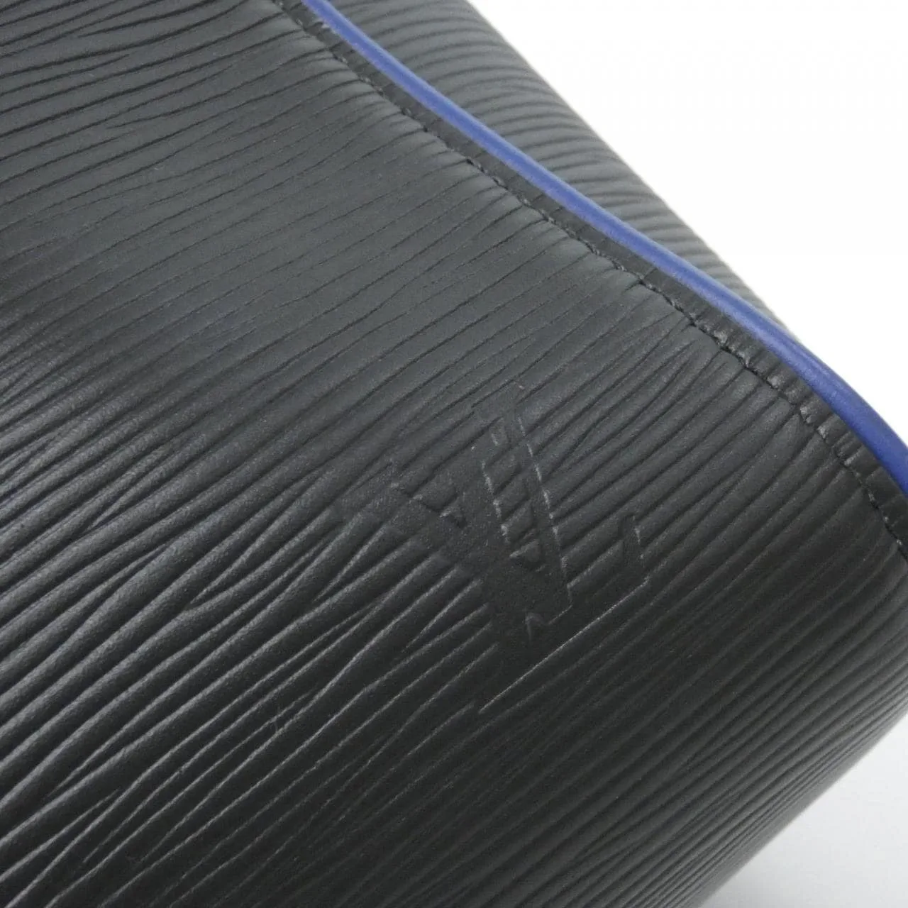 LOUIS VUITTON Keepall M51462 Boston Damier 深藍色 Damier 中古品A - 縮圖 6