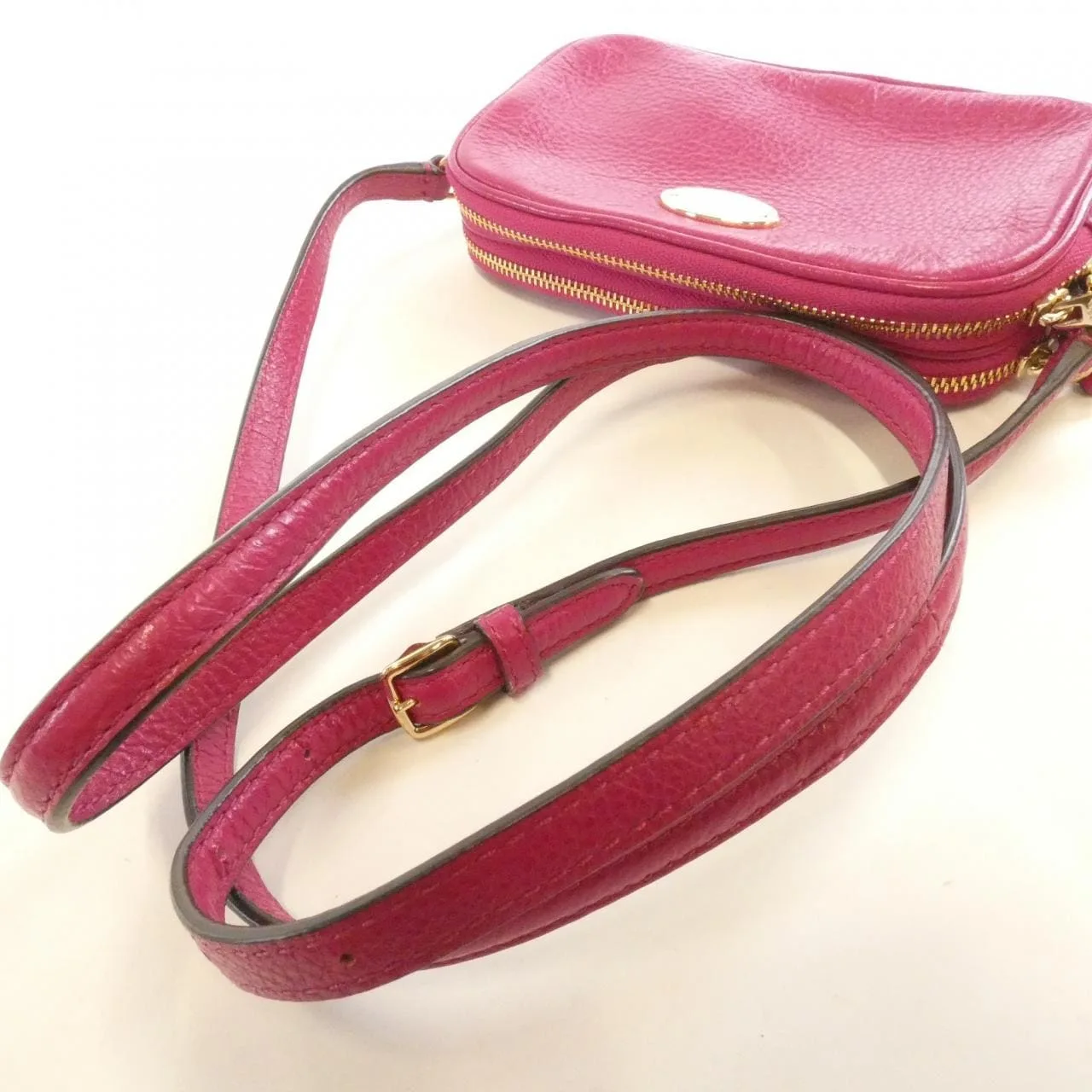 COACH F53372 Handbag Leather 黑色 皮革 中古品A - 縮圖 5