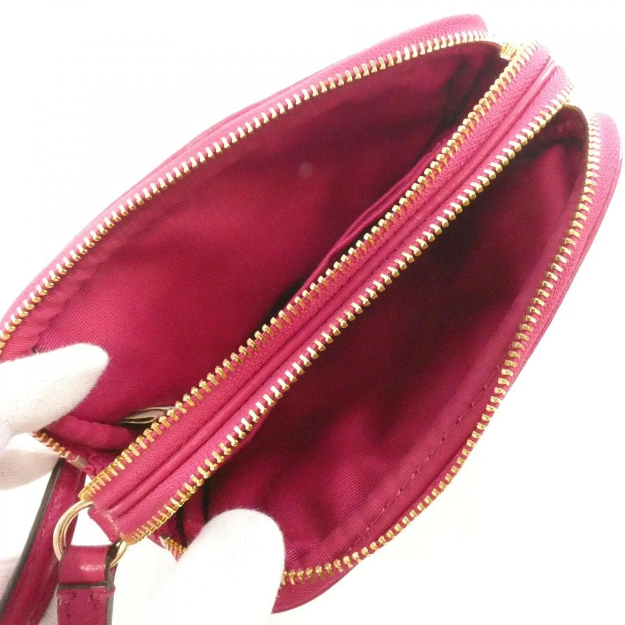 COACH F53372 Handbag Leather 黑色 皮革 中古品A - 縮圖 8