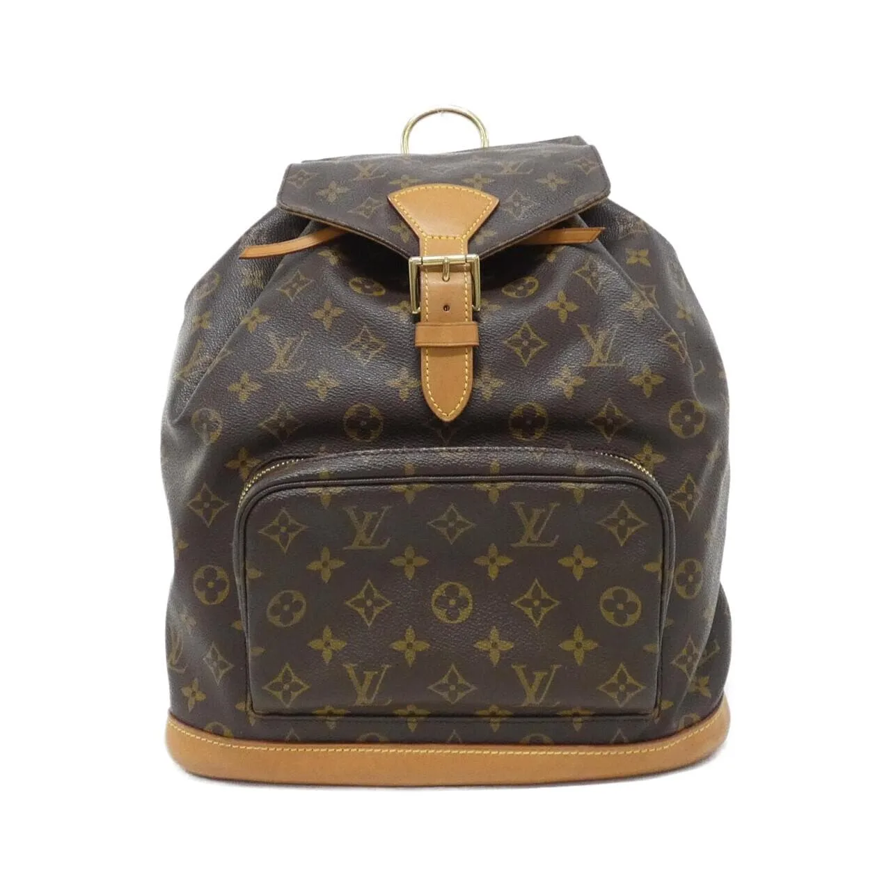 LOUIS VUITTON Montsouris M51135 Backpack Monogram Black