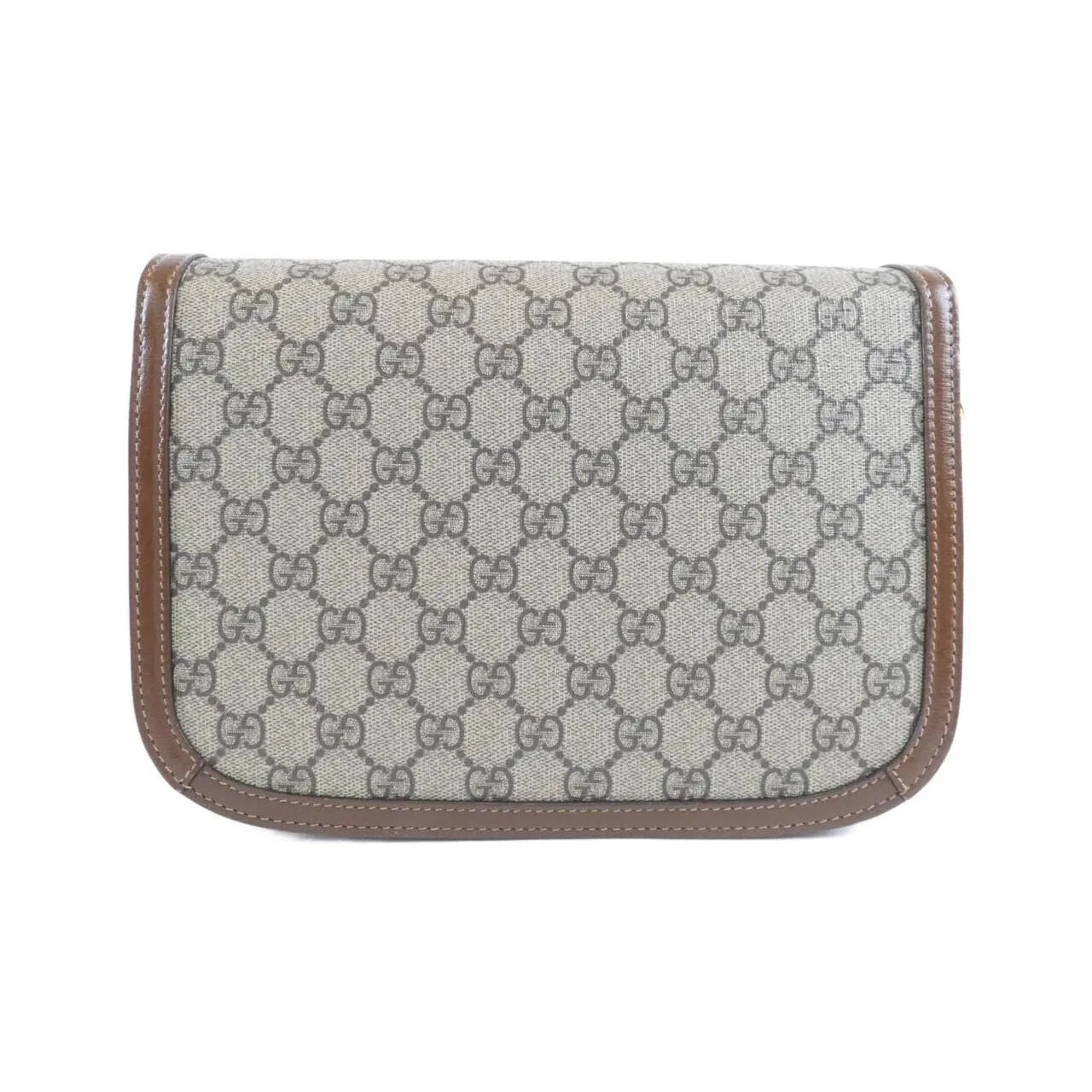 GUCCI Horsebit 1955 602204 92TCG 肩背包 帆布 黑色 帆布 中古品A - 縮圖 2