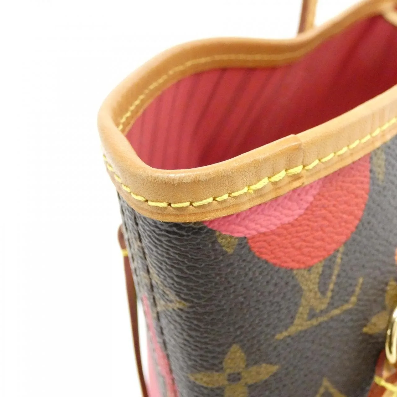 LOUIS VUITTON Neverfull M41603 Tote Monogram 黑色 Monogram 中古品A - 縮圖 4