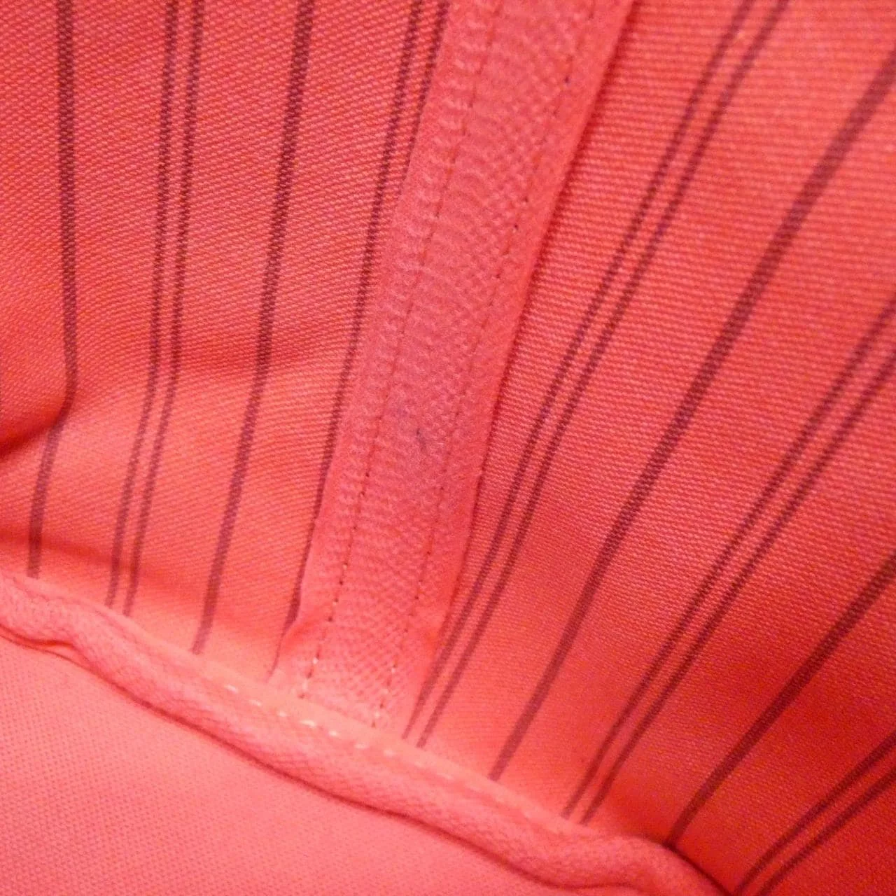 LOUIS VUITTON Neverfull M41603 Tote Monogram 黑色 Monogram 中古品A - 縮圖 7