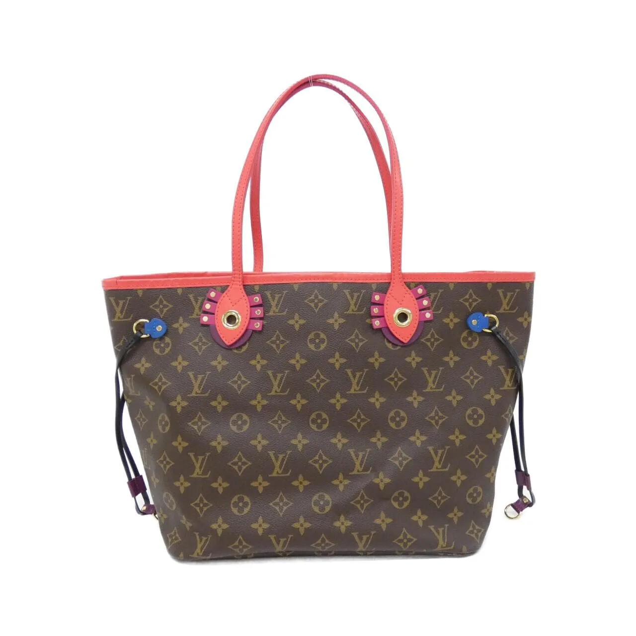 LOUIS VUITTON Neverfull M41663 Tote Monogram Black