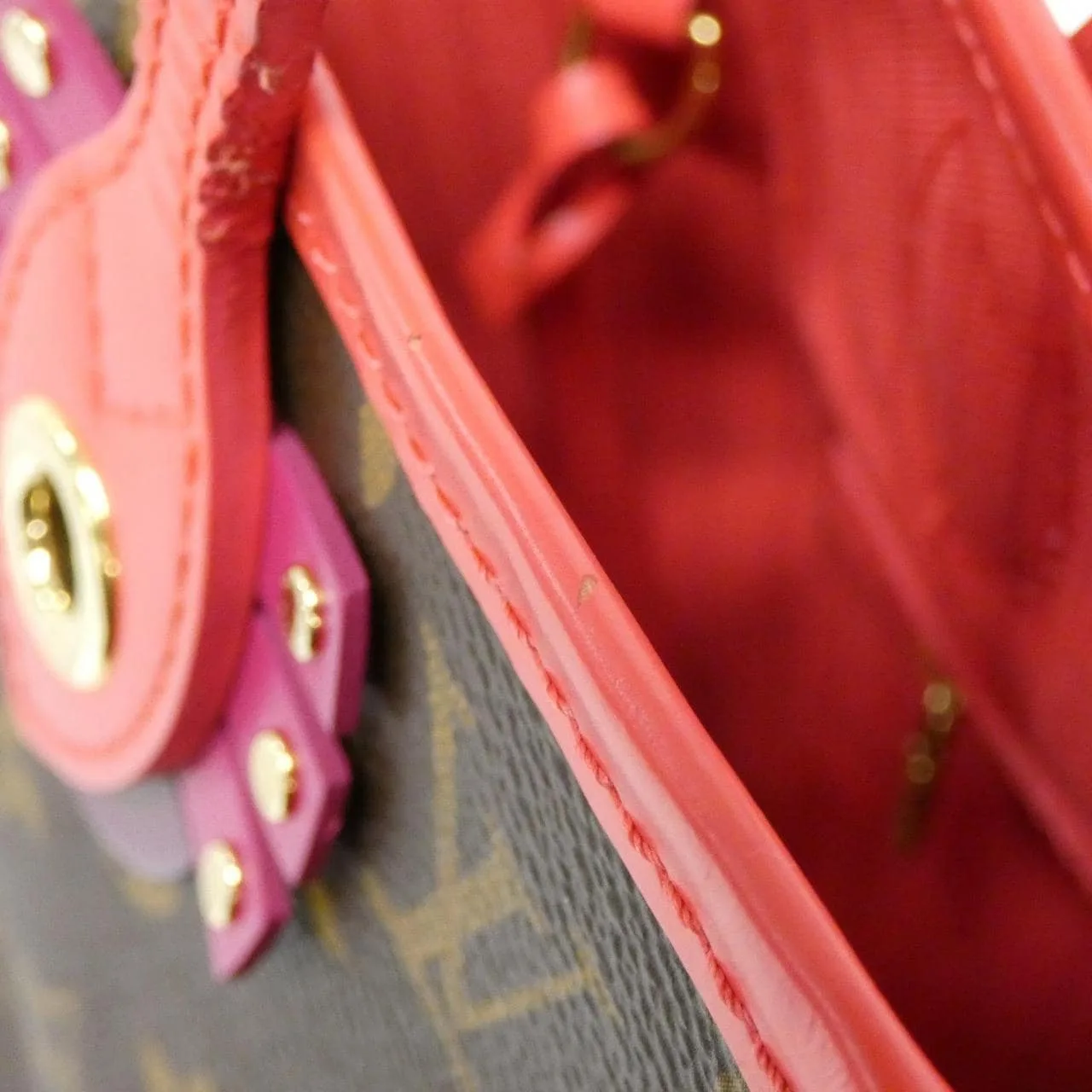 LOUIS VUITTON Neverfull M41663 Tote Monogram 黑色 Monogram 中古品A - 縮圖 3