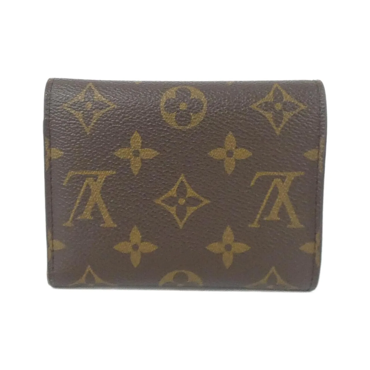 LOUIS VUITTON M41938 Wallet Monogram 黑色 Monogram 中古品A - 縮圖 2