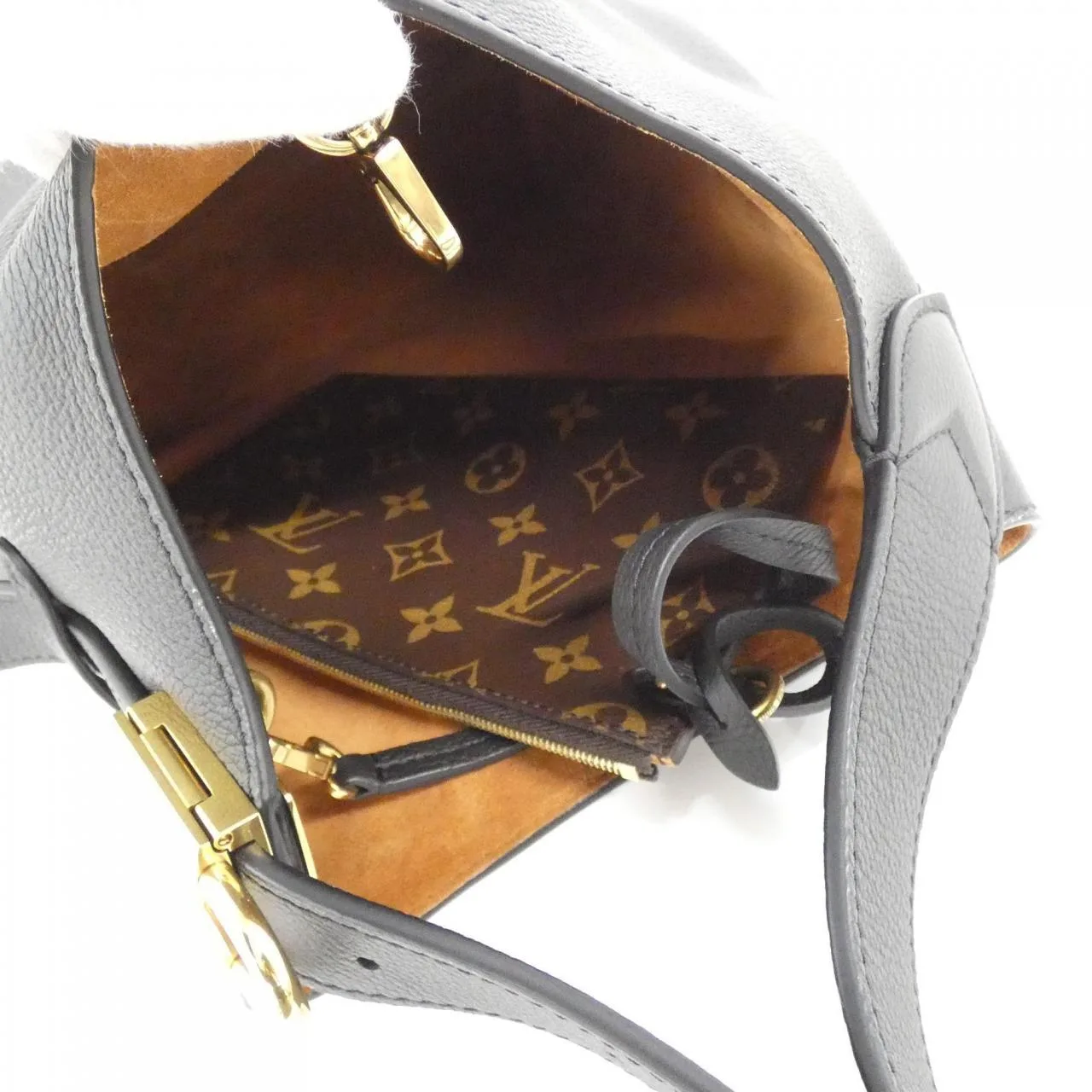 LOUIS VUITTON M25352 Shoulder 黑色 中古品A - 縮圖 8