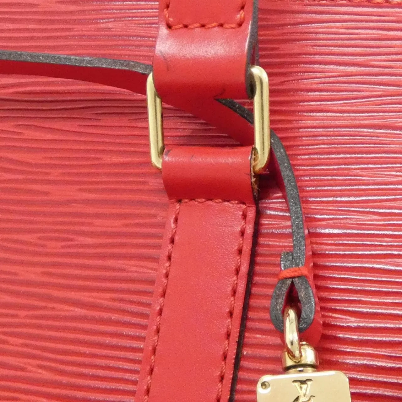 LOUIS VUITTON M5222E Handbag Epi Rouge Epi 中古品A - 縮圖 5