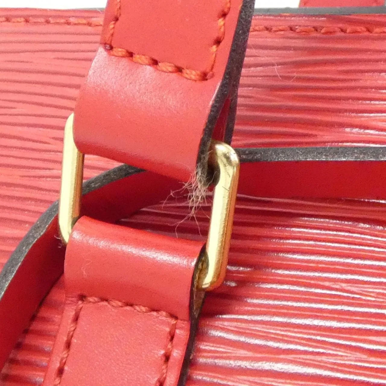 LOUIS VUITTON M5222E Handbag Epi Rouge Epi 中古品A - 縮圖 8