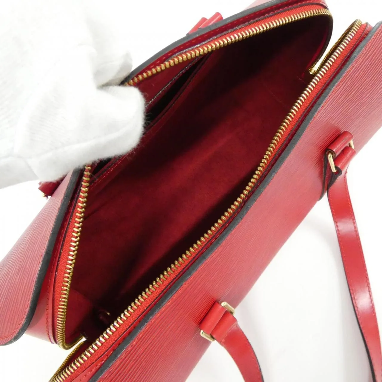 LOUIS VUITTON M5222E Handbag Epi Rouge Epi 中古品A - 縮圖 10