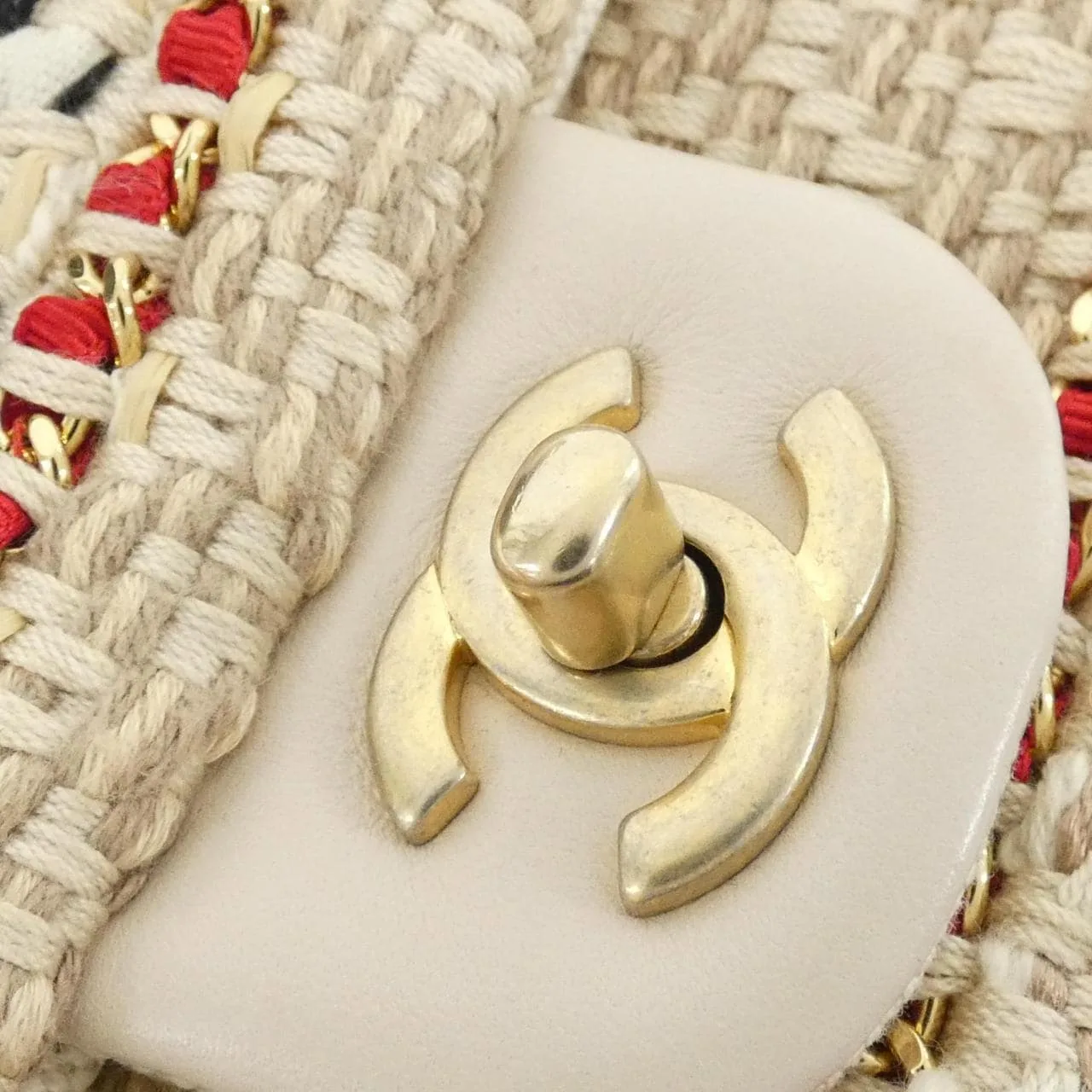 CHANEL Boy Chanel 69900 Shoulder Cotton Black Cotton Rank A - Thumbnail 7