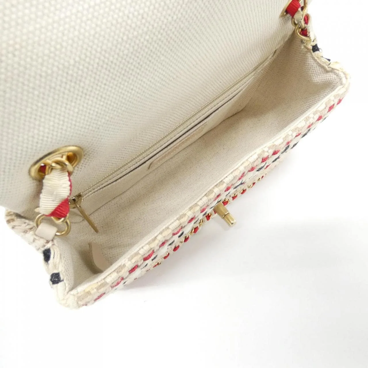 CHANEL Boy Chanel 69900 Shoulder Cotton Black Cotton Rank A - Thumbnail 9