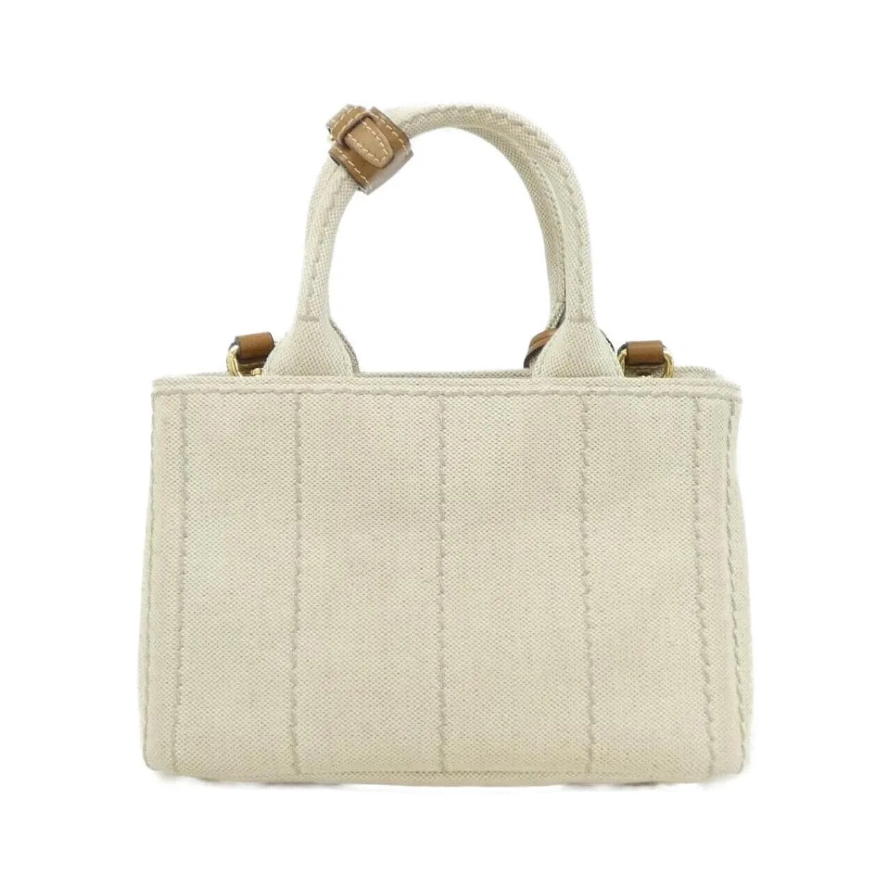 PRADA 1BA038 Handbag 黑色 中古品A - 縮圖 2