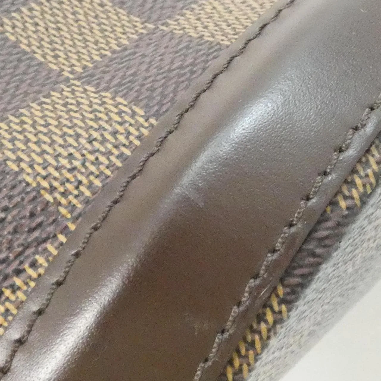 LOUIS VUITTON N51120 Handbag Damier 黑色 Damier 中古品A - 縮圖 6