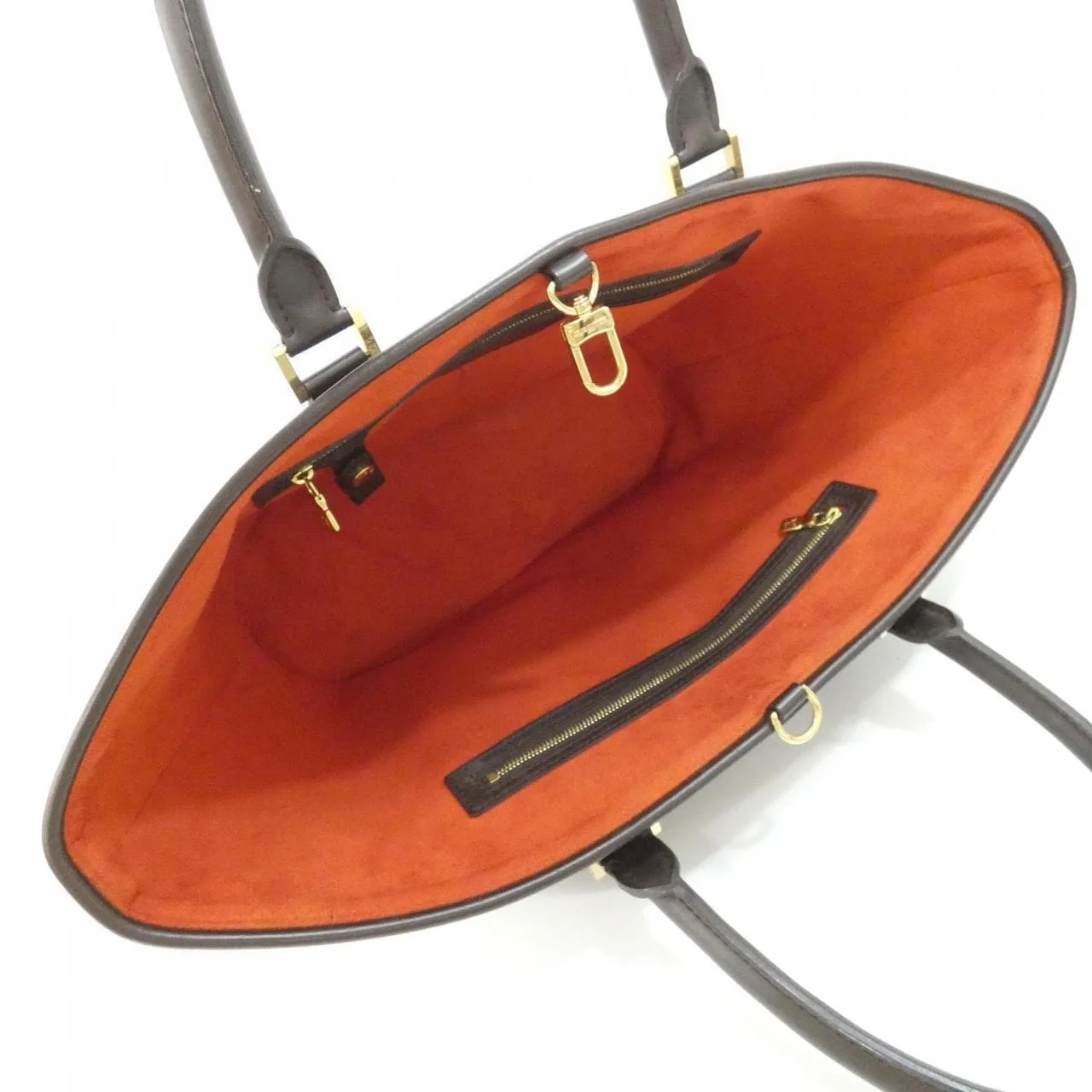 LOUIS VUITTON N51120 Handbag Damier 黑色 Damier 中古品A - 縮圖 9