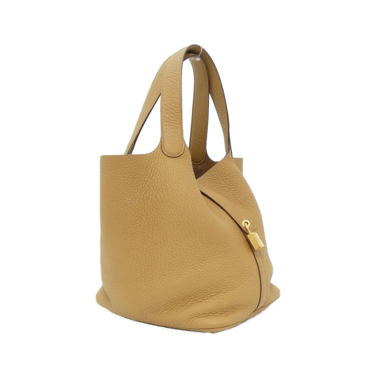 HERMES Picotin 060991CC Handbag Clemence