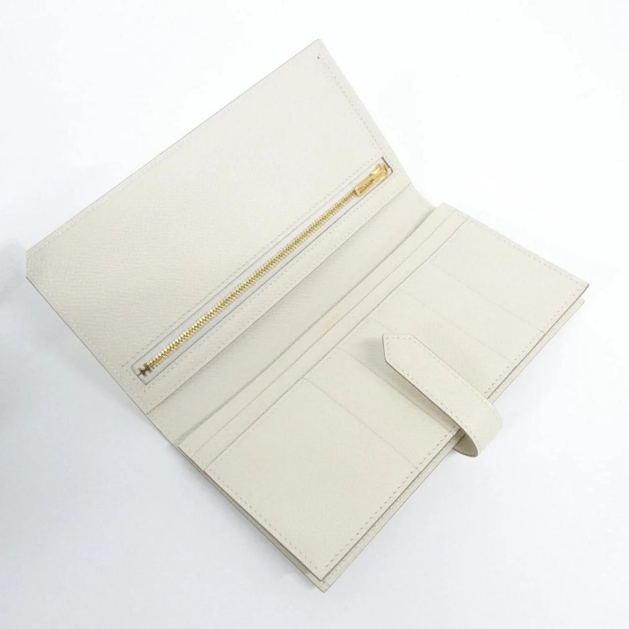 HERMES 039785CC Wallet Epsom Black Epsom Leather Rank A - Thumbnail 3