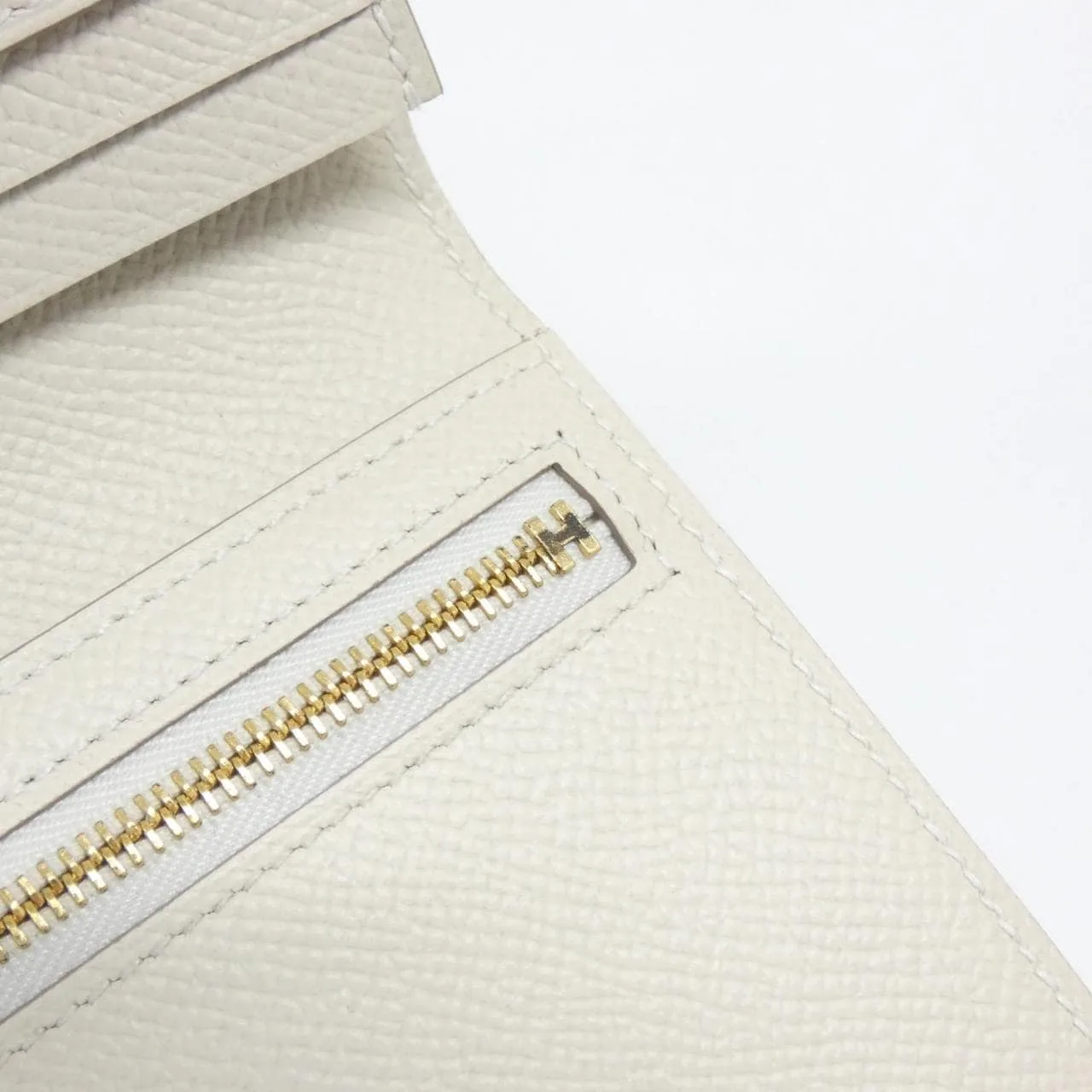 HERMES 039785CC Wallet Epsom Black Epsom Leather Rank A - Thumbnail 4