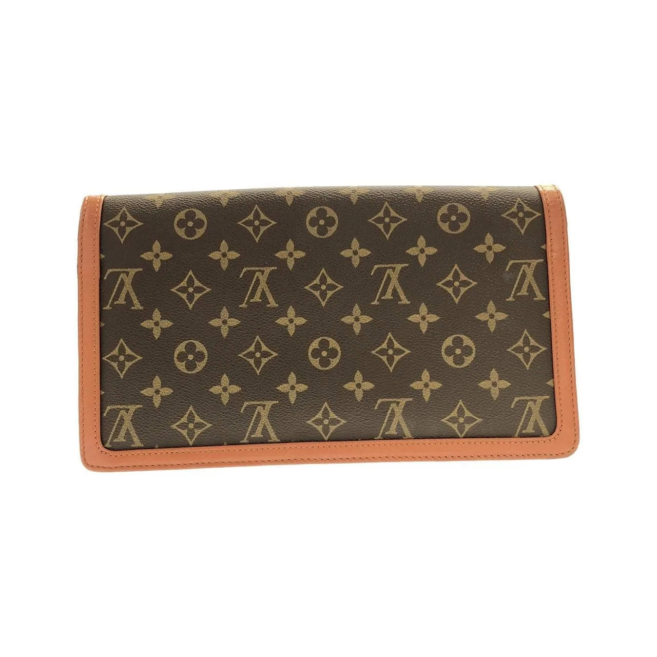 LOUIS VUITTON Pochette M51810 Handbag Monogram 黑色 Monogram 中古品A - 縮圖 2