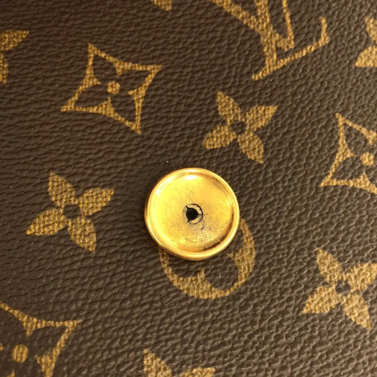 LOUIS VUITTON Pochette M51810 Handbag Monogram 黑色 Monogram 中古品A - 縮圖 7