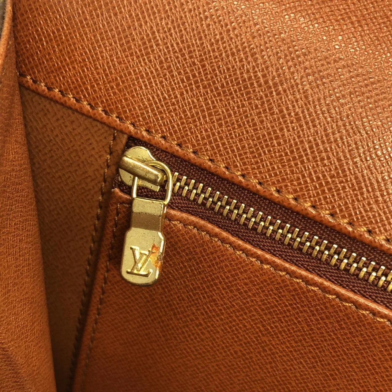 LOUIS VUITTON Pochette M51810 Handbag Monogram 黑色 Monogram 中古品A - 縮圖 9