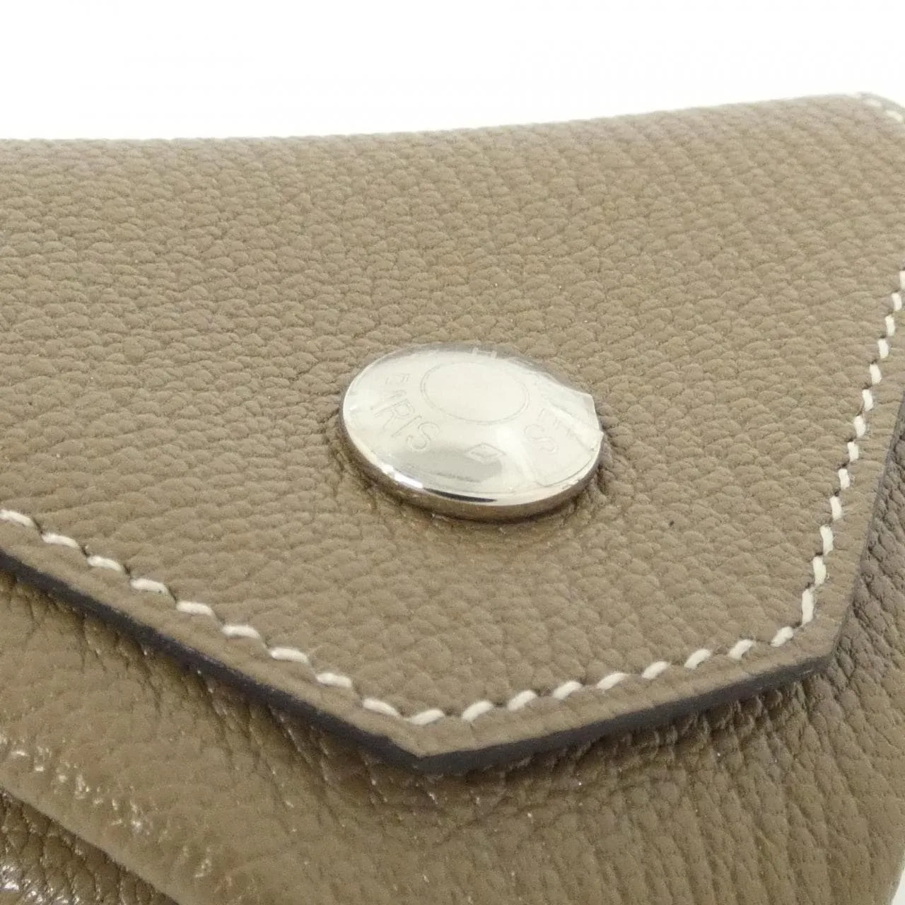 HERMES In-the-Loop 077635CK 散紙包 Etoupe 中古品A - 縮圖 3
