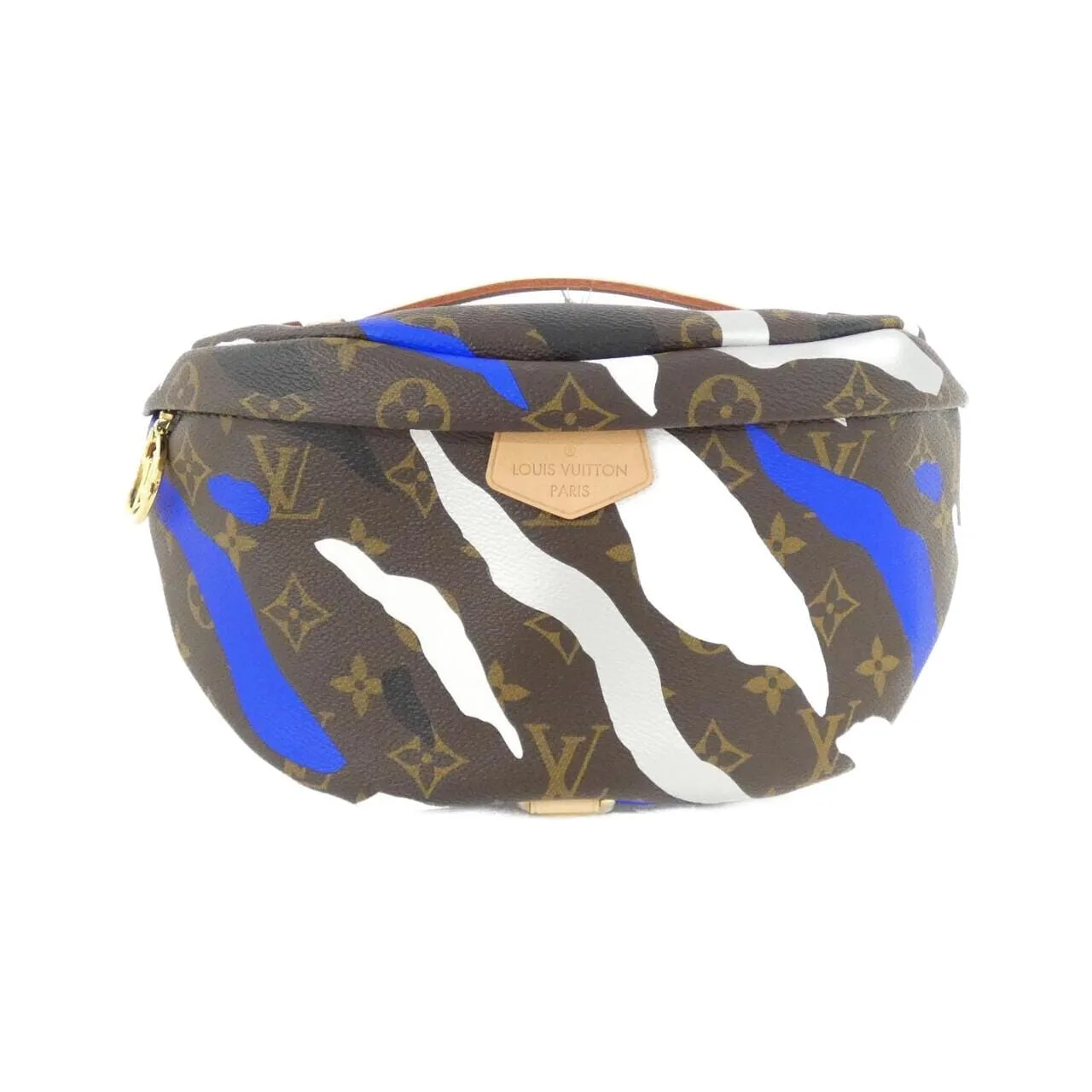 LOUIS VUITTON Bum Bag M45106 Shoulder Monogram Black