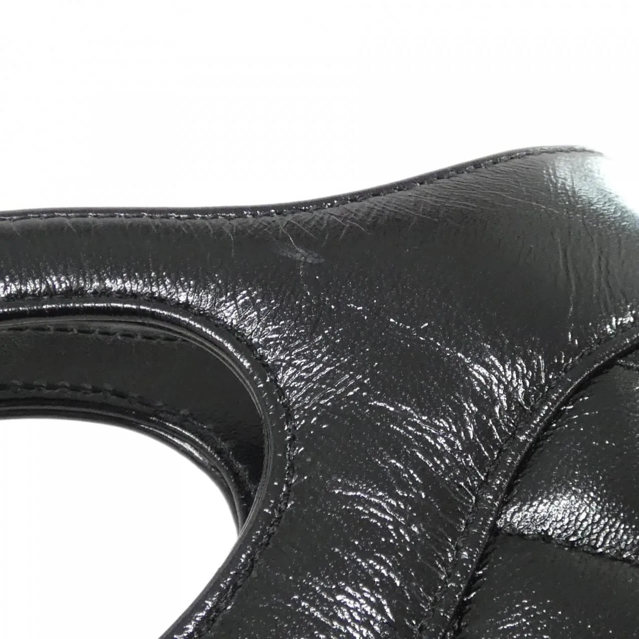 CHANEL AS4133 Handbag Lambskin 黑色 羊皮 中古品A - 縮圖 6