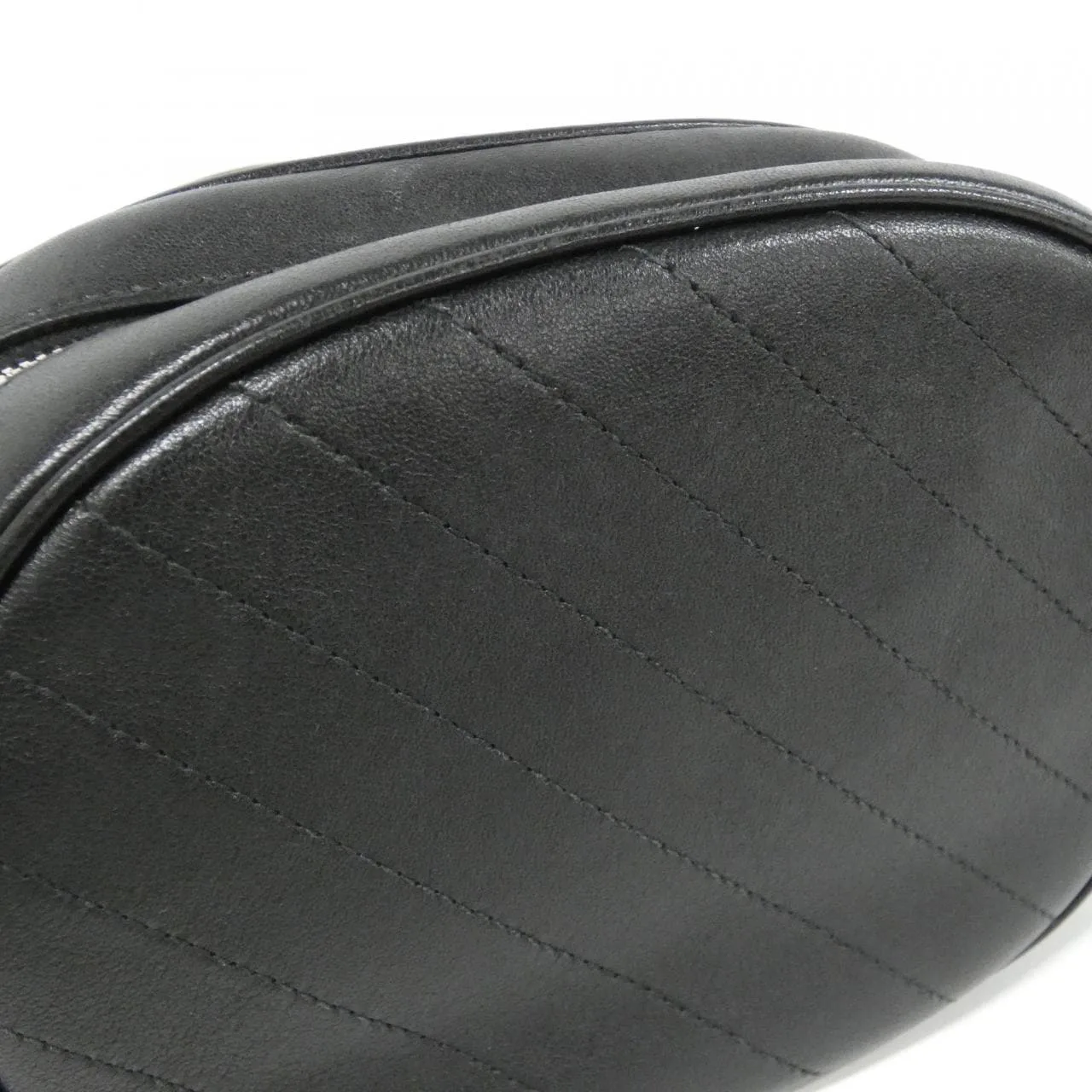 GUCCI 760175 AACPY 肩背包 皮革 黑色 皮革 中古品A - 縮圖 5