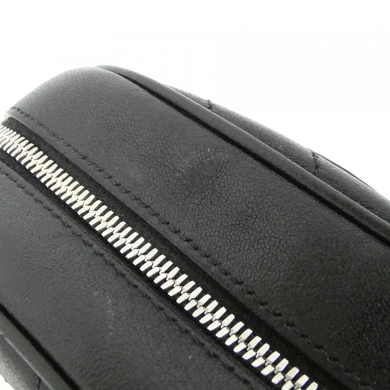 GUCCI 760175 AACPY 肩背包 皮革 黑色 皮革 中古品A - 縮圖 7