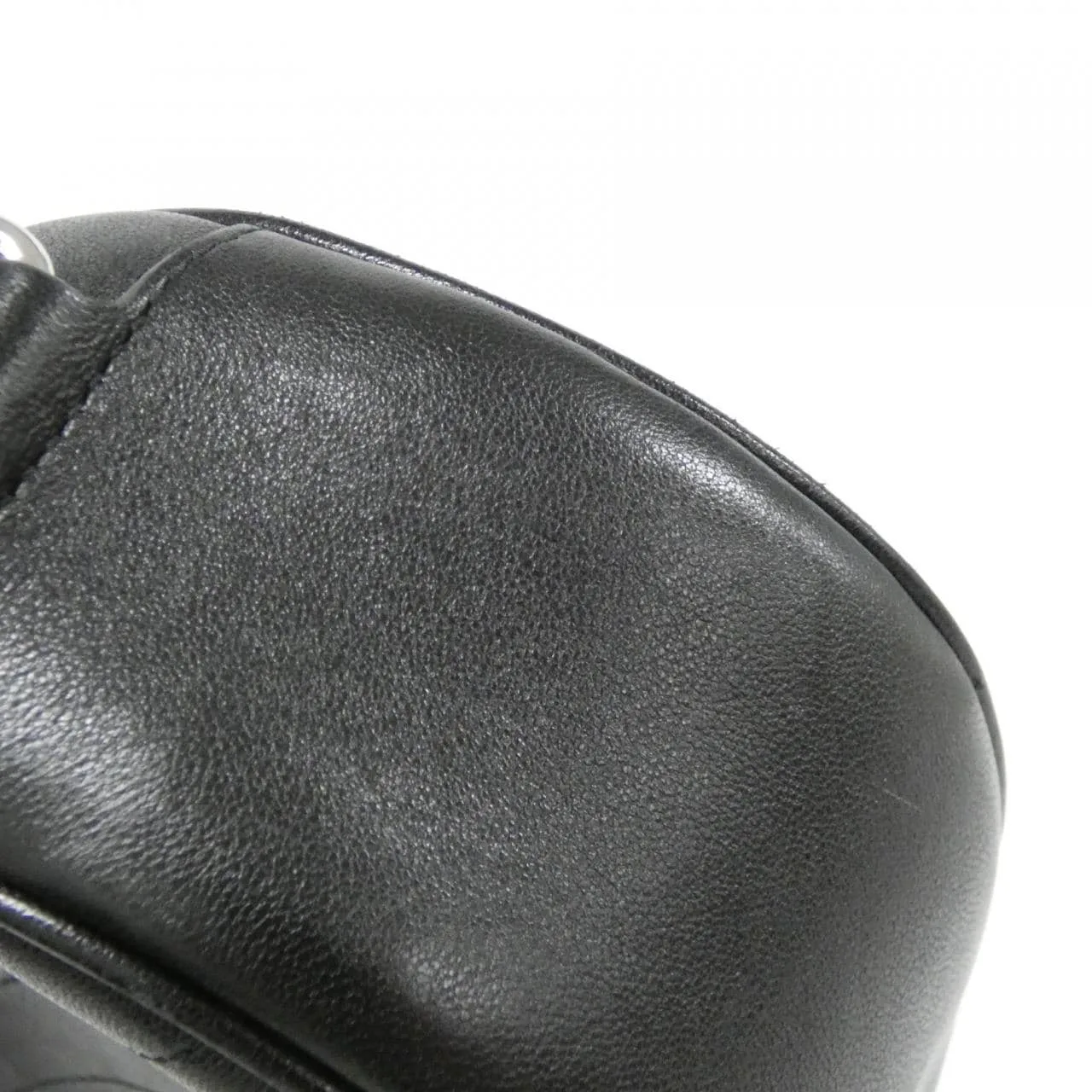 GUCCI 760175 AACPY 肩背包 皮革 黑色 皮革 中古品A - 縮圖 8