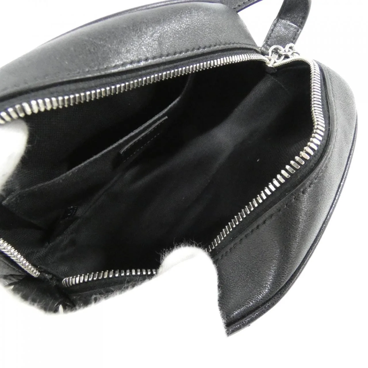 GUCCI 760175 AACPY 肩背包 皮革 黑色 皮革 中古品A - 縮圖 10