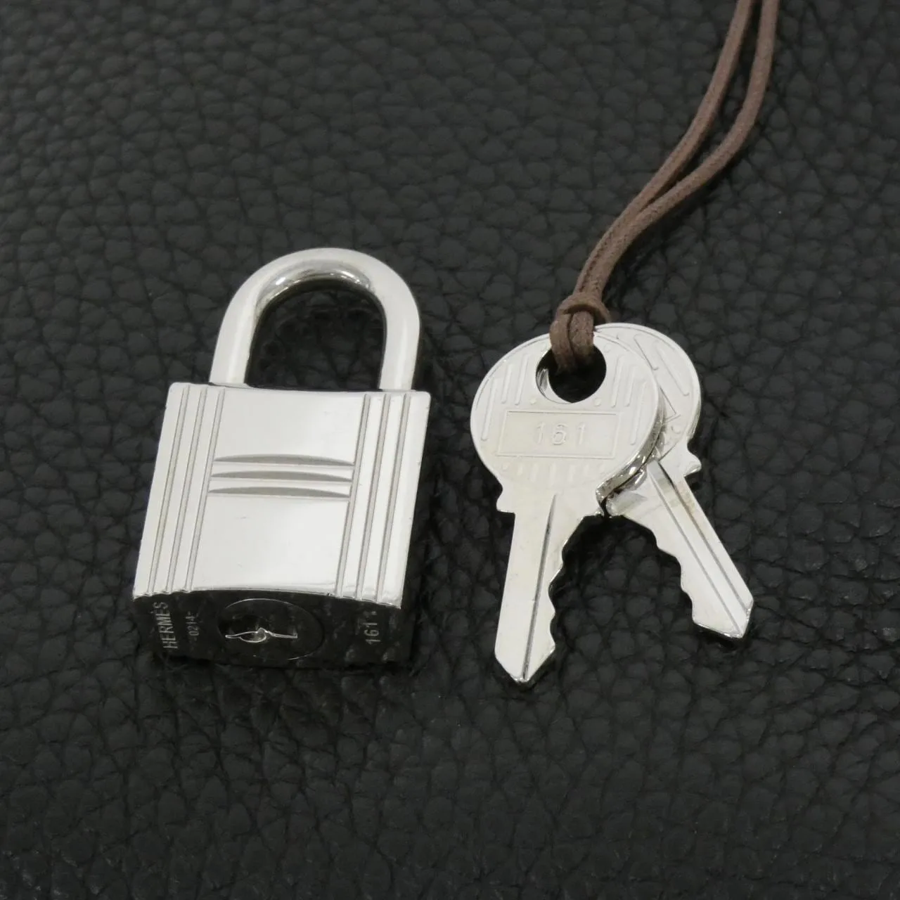 HERMES Picotin 056289CK Handbag Clemence Black Clemence Leather Rank A - Thumbnail 5