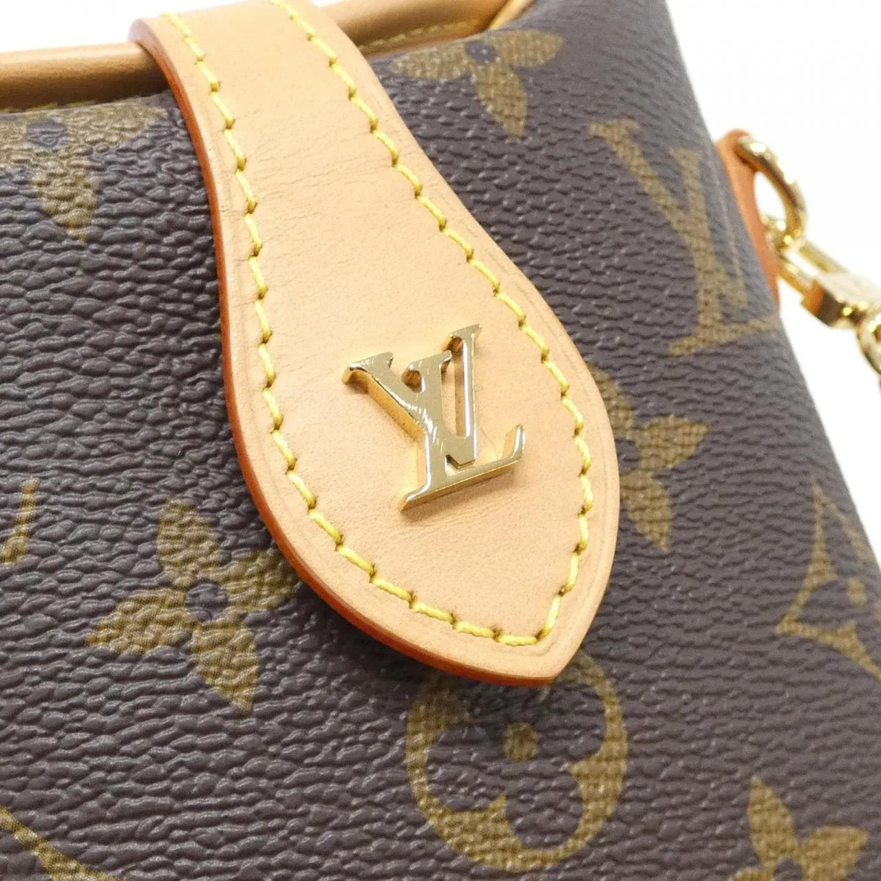 LOUIS VUITTON M80874 Pouch Monogram 黑色 Monogram 中古品A - 縮圖 5