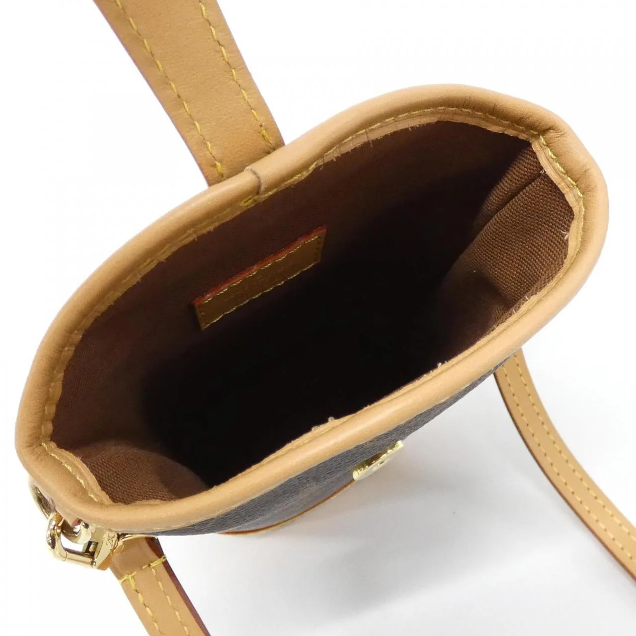 LOUIS VUITTON M80874 Pouch Monogram 黑色 Monogram 中古品A - 縮圖 7