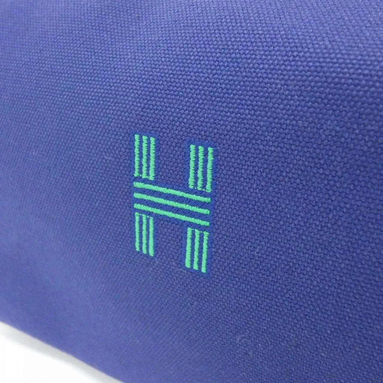 HERMES 103223M Pouch Canvas Black Canvas Rank A - Thumbnail 4