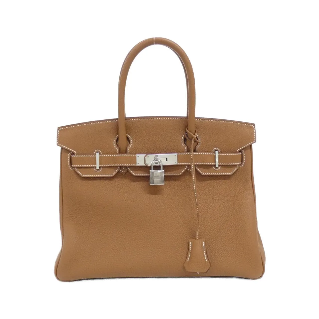 HERMES Birkin 030520CK Handbag Togo Gold