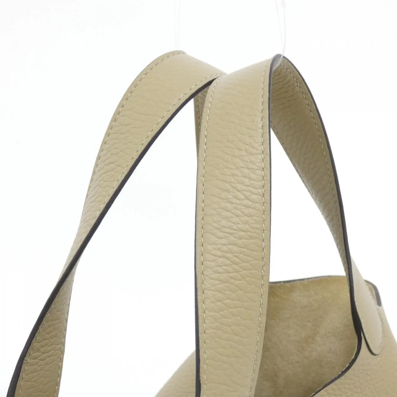 HERMES Picotin 060991CK Handbag Clemence Black Clemence Leather Rank A - Thumbnail 5