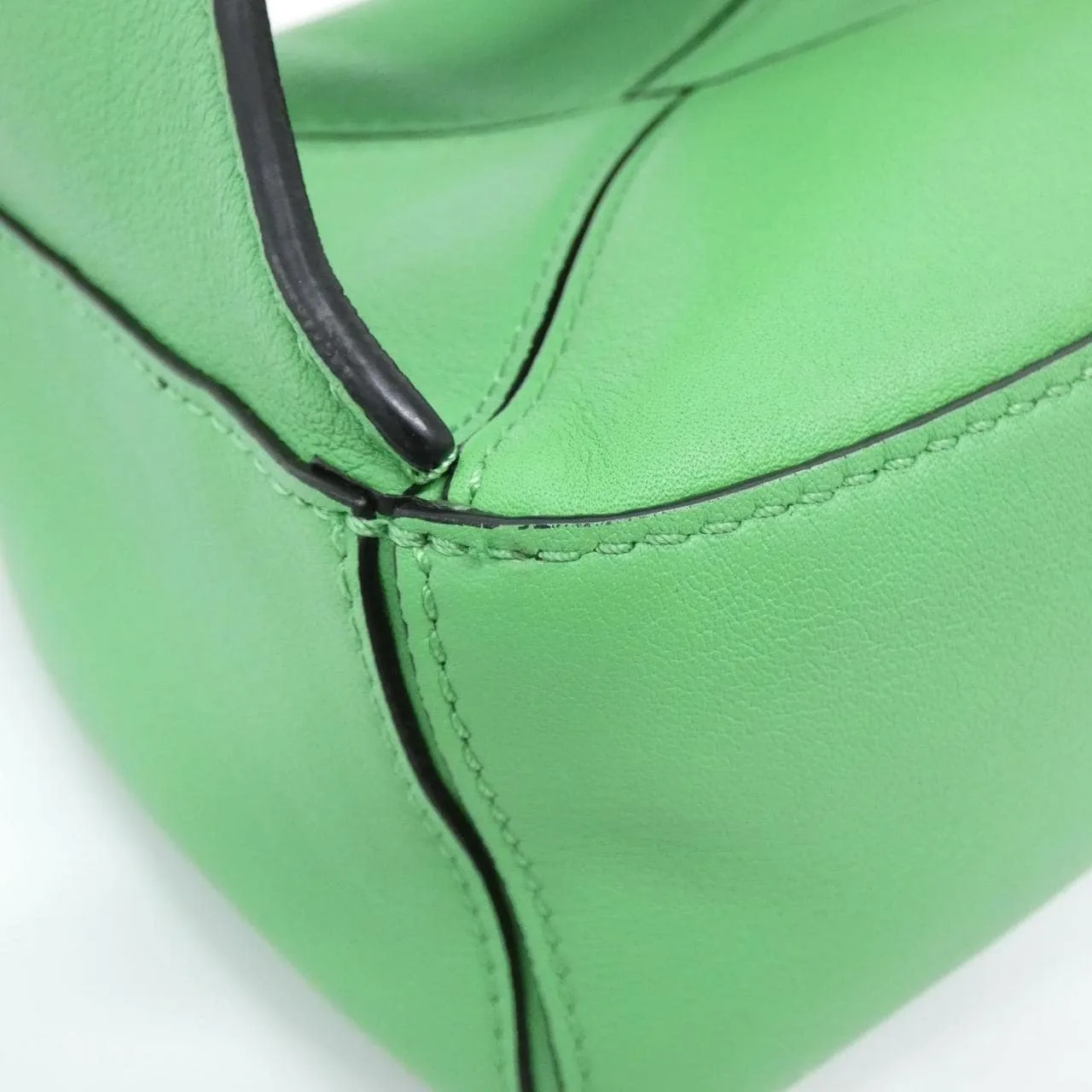 LOEWE Puzzle B510U89X02 肩背包 黑色 中古品A - 縮圖 3