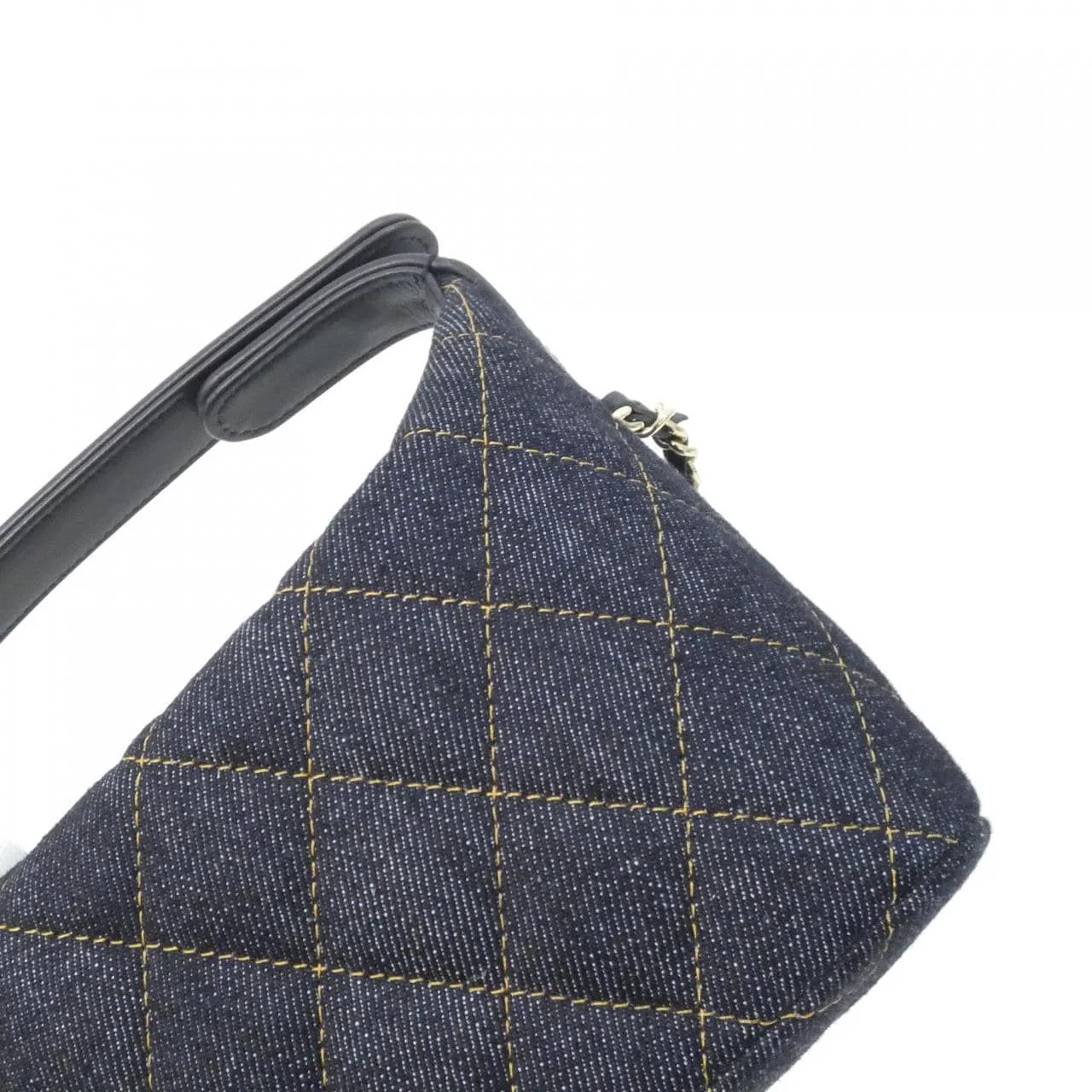 CHANEL Timeless Classic AP4386 Handbag Denim 牛仔布 未使用品 - 縮圖 4