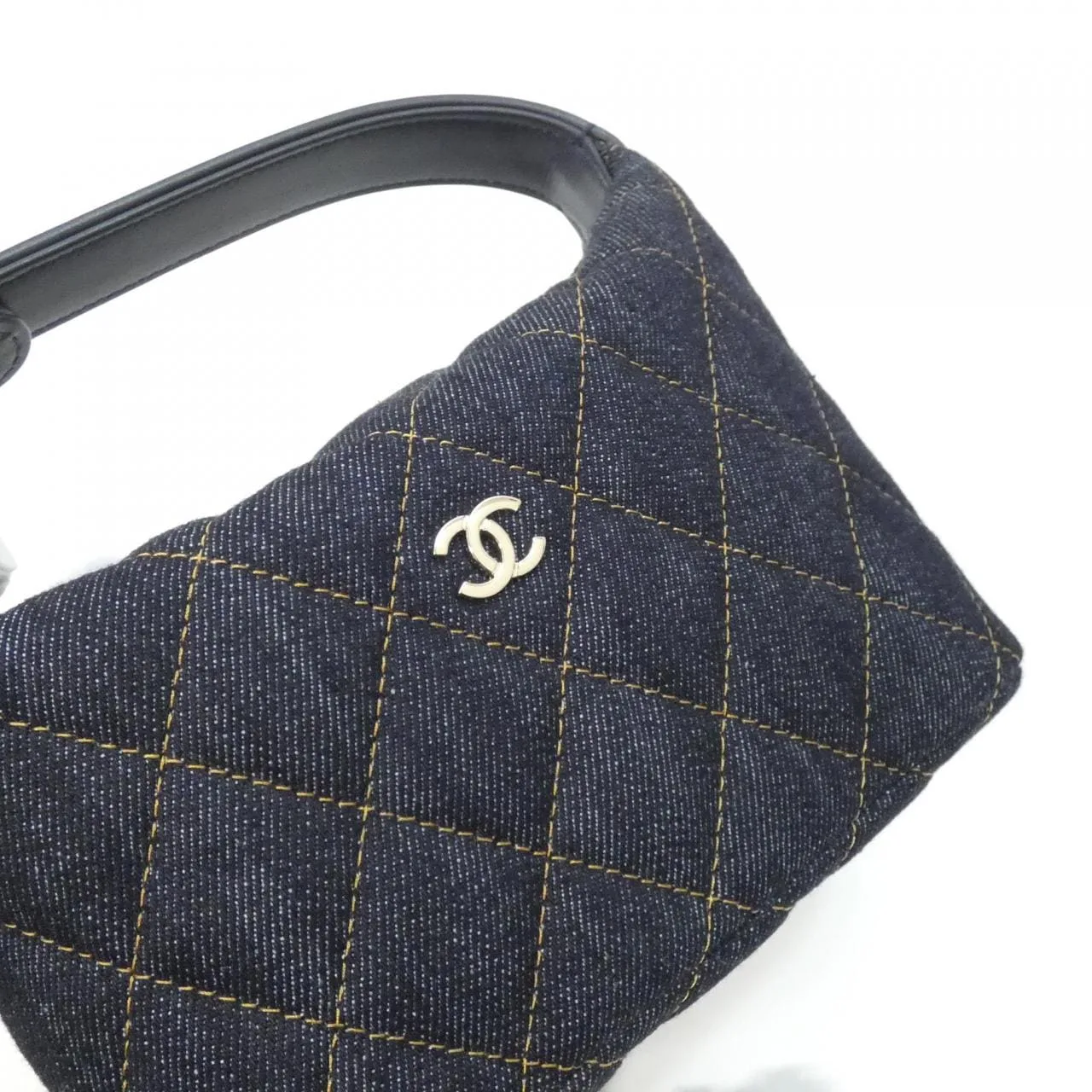 CHANEL Timeless Classic AP4386 Handbag Denim 牛仔布 未使用品 - 縮圖 5