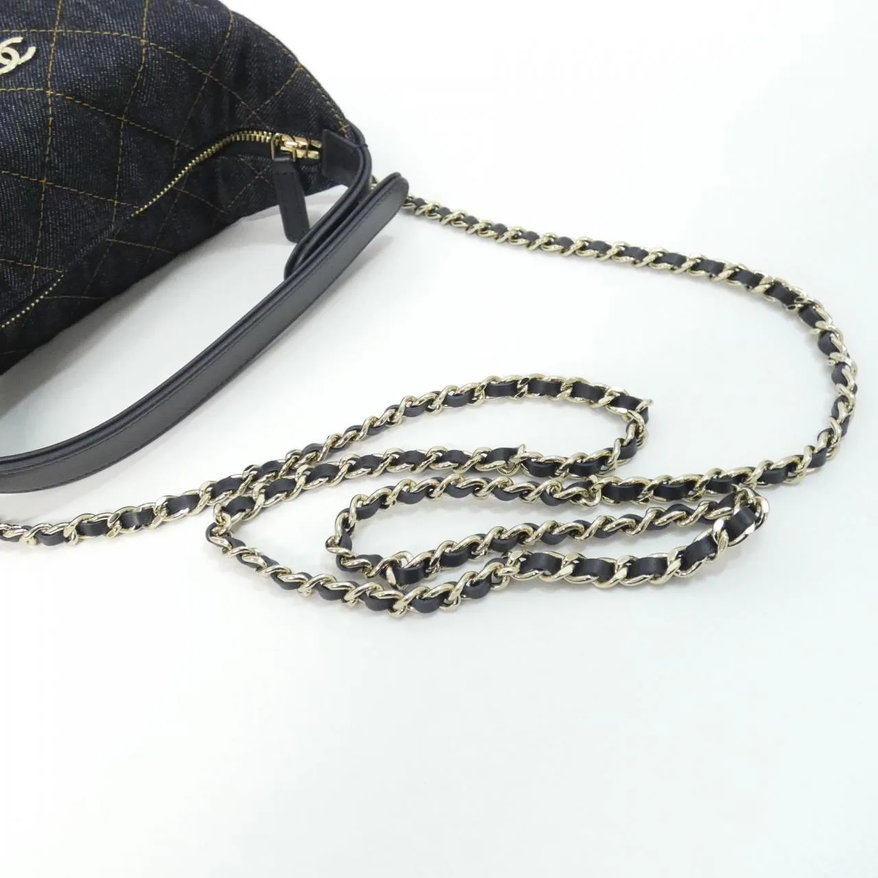 CHANEL Timeless Classic AP4386 Handbag Denim 牛仔布 未使用品 - 縮圖 6