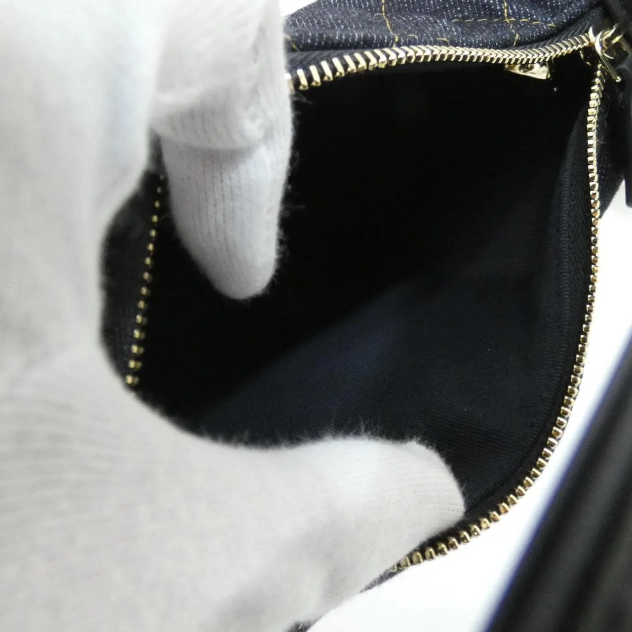 CHANEL Timeless Classic AP4386 Handbag Denim 牛仔布 未使用品 - 縮圖 7