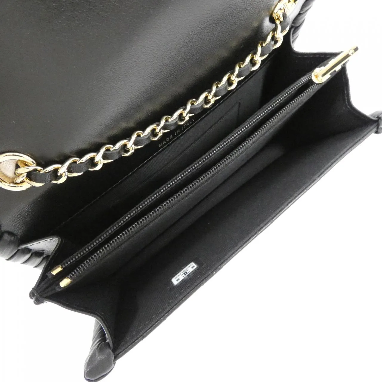 CHANEL AP5097 Wallet Lambskin 黑色 羊皮 中古品A - 縮圖 6