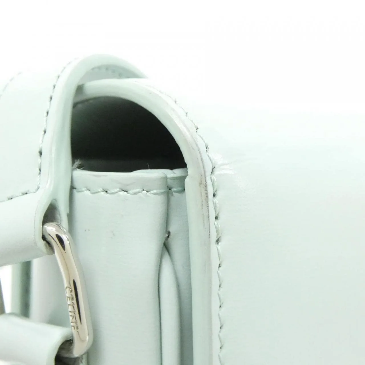 CELINE Triomphe 188423BF4 Shoulder 黑色 中古品A - 縮圖 5