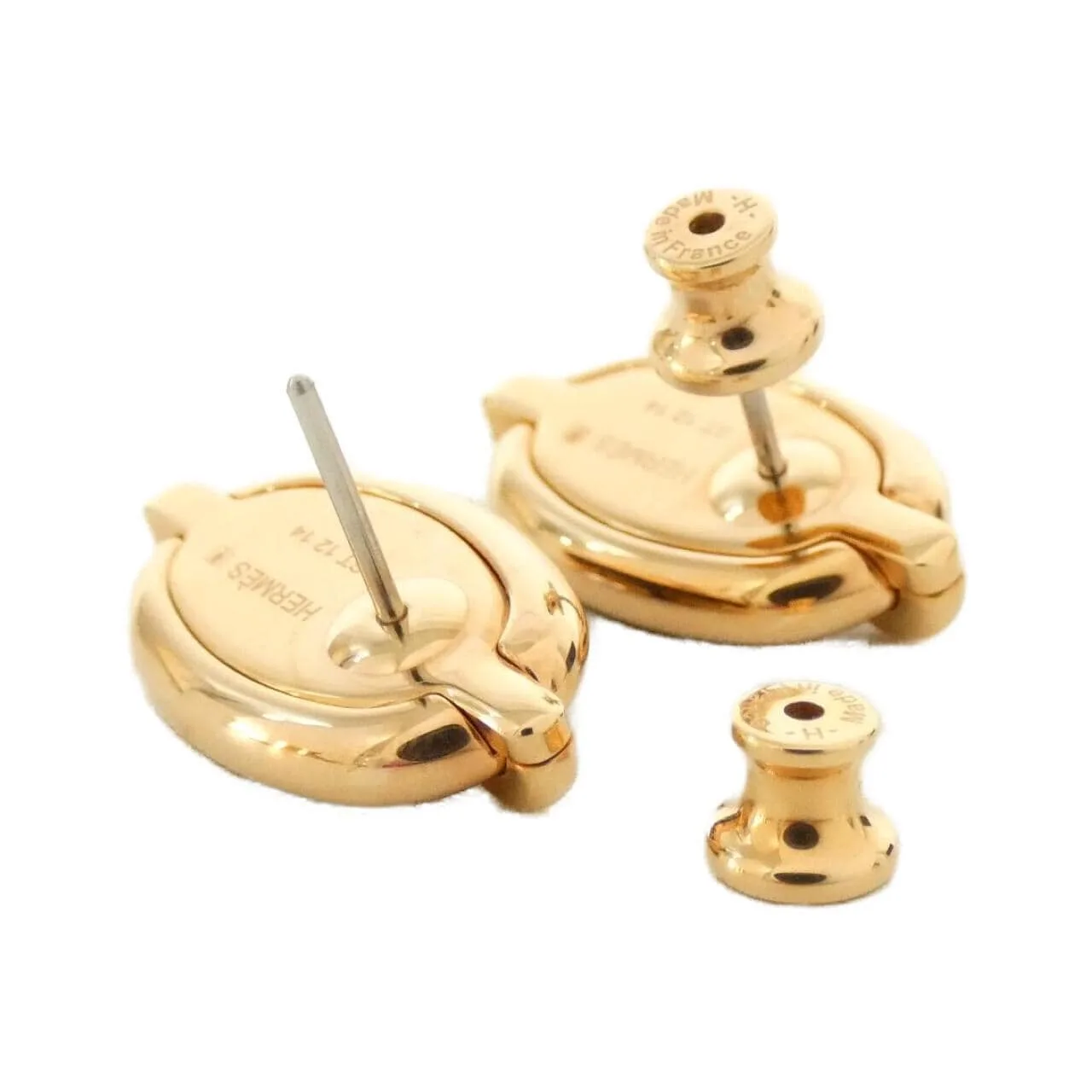 HERMES 100052FO accessories 黑色 中古品A - 縮圖 3