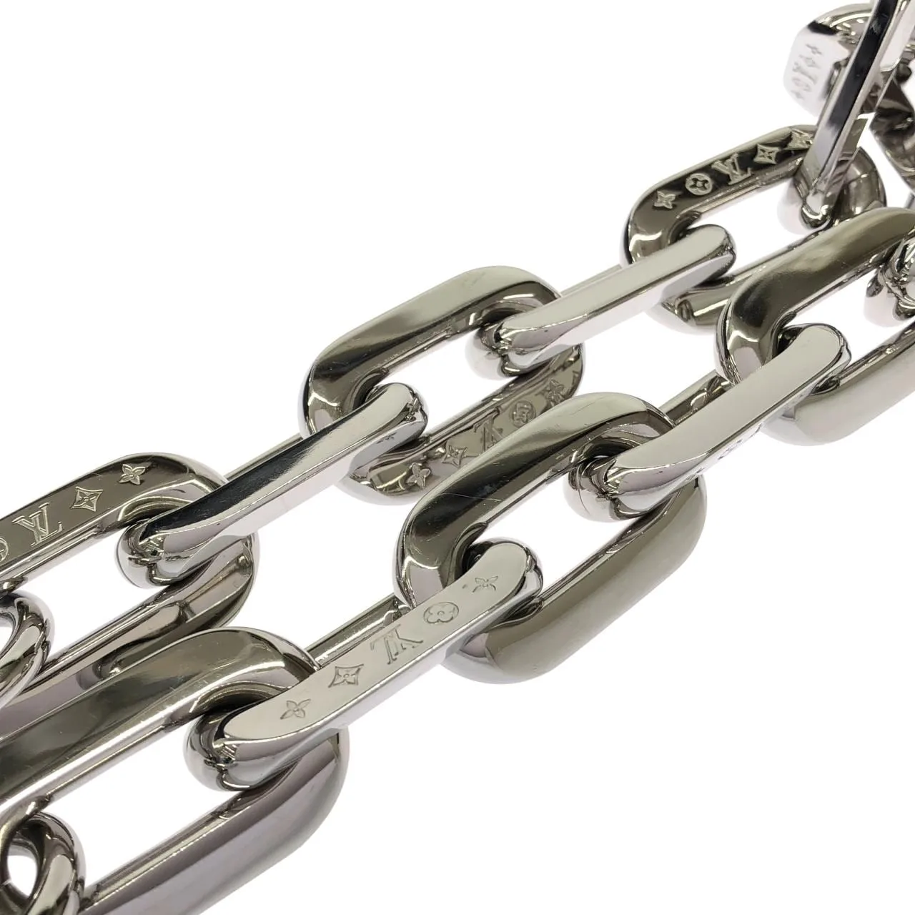 LOUIS VUITTON M23057 Shoulder Lambskin 黑色 羊皮 中古品A - 縮圖 5